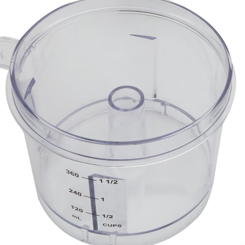 Procesador de Alimentos Negro 500 W 1.2 L