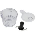 Procesador de Alimentos Negro 500 W 1.2 L