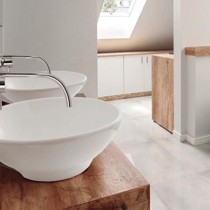 Lavamanos de Sobreponer Tipo Bowl