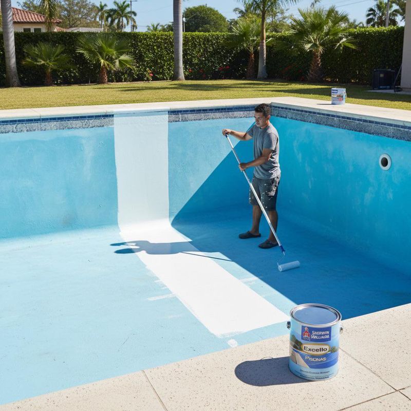 Pintura para Piscinas Blanco 1 Gal