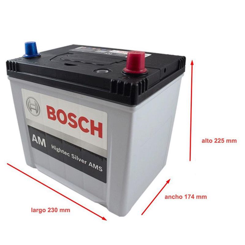 Batería para Auto Bosch BCI 35 AMS Hightec Silver 650 CCA