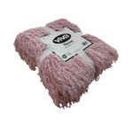 Throw tipo Peluche Rosa 127 x 152 Cm