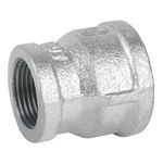Reductor Campana de Acero Galvanizado con Rosca 1 1/2 Plg x1 Plg