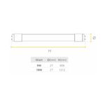 Tubo LED T8 18W Luz Blanca