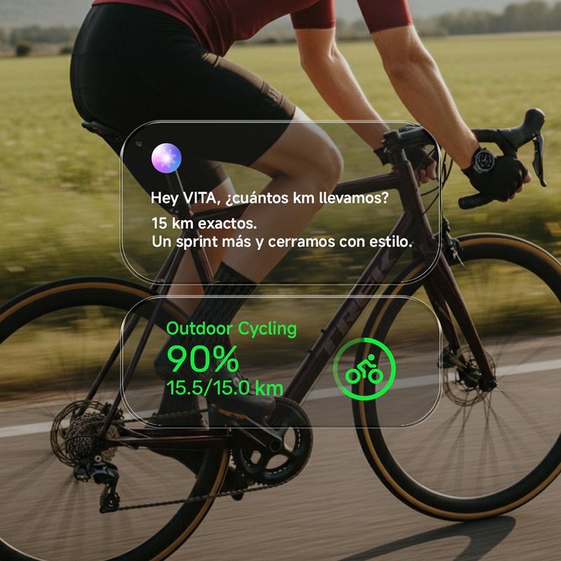 Reloj InteliGente Cubitt Aura 2 Negro