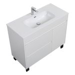 Vanity con Lavamanos Blanco Grace 100x45.5x72 cm