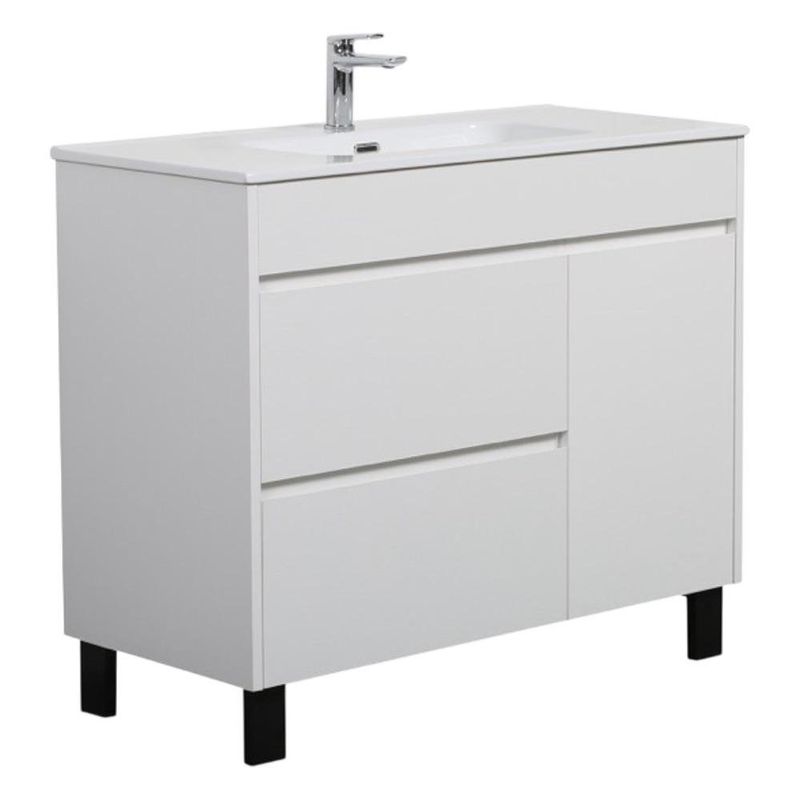 Vanity con Lavamanos Blanco Grace 100x45.5x72 cm