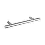 Jalador Tubular Inoxidable Plateado 24 Mm