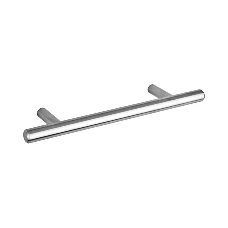 Jalador Tubular Inoxidable Plateado 24 Mm