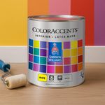 Pintura Interior Látex Mate 1 Galón Color Vivid Yellow