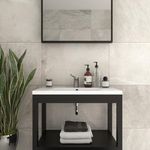 Piso Cerámico Quartzite Ivory 45 x 90 Cm