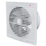 Extractor de Aire para Baño y Cocina Blanco 8 Plg 28W para Área de 20 m²