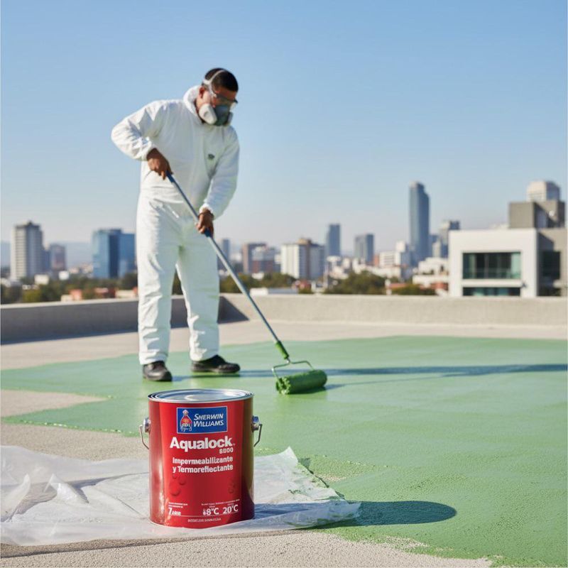 Aqualock Impermeabilizante 8000 1 Gal Verde