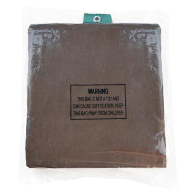 Lona Multiuso de Polietileno Café 9x12 Pies