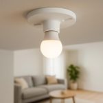 Plafonera de Baquelita E27