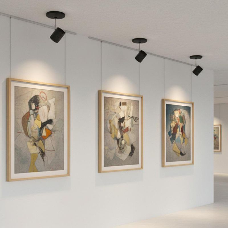 Lámpara Canope Direccional Negra 50 W