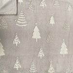 Manta Decorativa Gris Árbol Navideño 127x152 cm