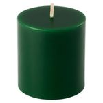 Vela Cilíndrica Verde Aromática Pequeña