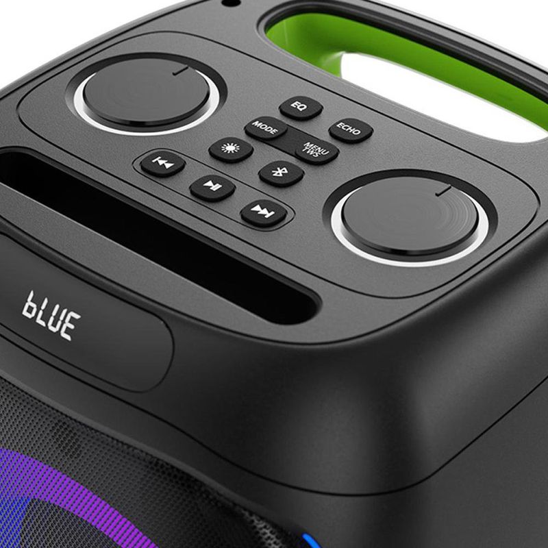 Bocina Portátil Boomblaster LED Negra