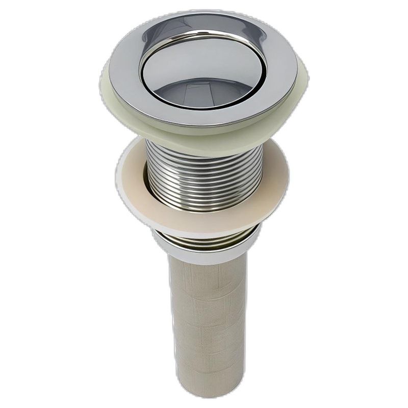 Desagüe para Lavamanos de Cromo sin Rebosadero 1 1/4 Plg