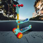 Scooter de 3 Ruedas Celeste