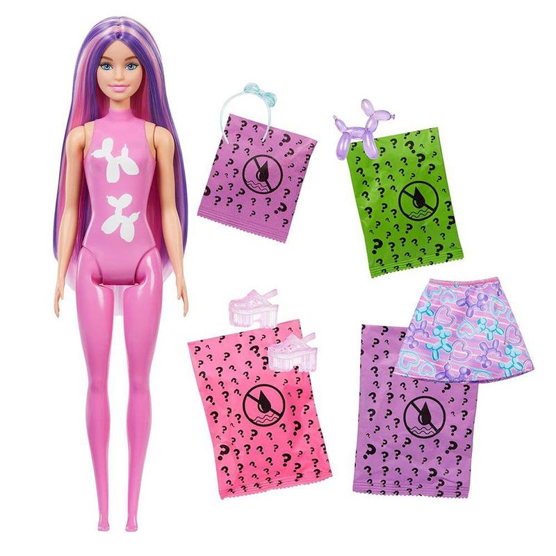 Barbie Color Reveal 6 Sorpresas Diseños Surtidos