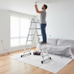 Escalera de Aluminio Articulada 12 Peldaños