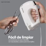 Batidora de Mano Proctor Silex 5 Velocidades 100 W Color Blanco