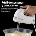 Batidora de Mano Proctor Silex 5 Velocidades 100 W Color Blanco