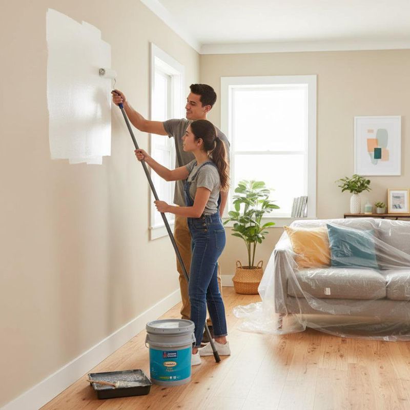 Pintura Excello Blanco Semibrillante 5 Gal