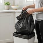 Rollo de Bolsas de Basura Negras Extra Grandes 20 Unidades