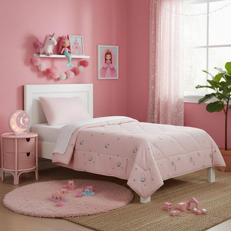 Set de Sábanas Full/Queen Unicornio 4 Pzas