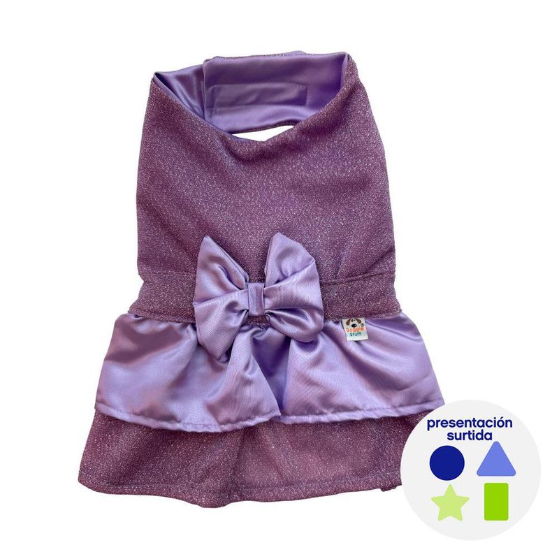 Vestido de Fiesta para Perro Talla XS Colores Surtidos