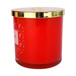 Vela Aromática en Tarro Rojo Metalizado Sweet Apple