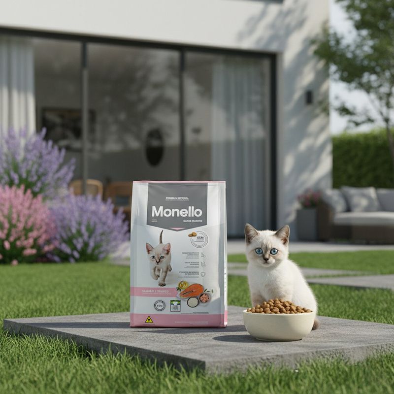 Concentrado Premium para Gato Cachorro 1 Kg