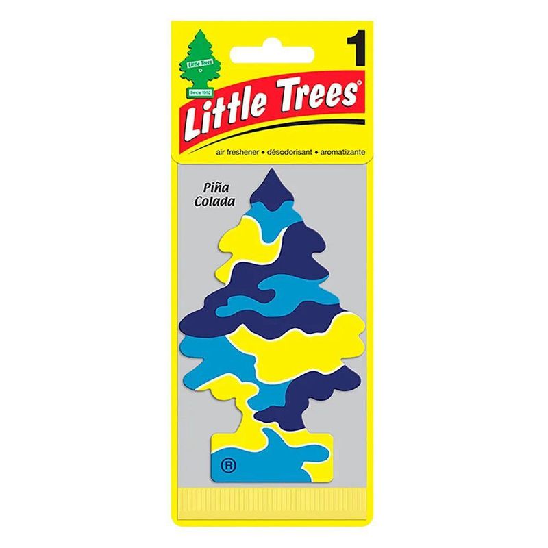Aromatizante en Árbol Little Trees Piña Colada 3 Pzas.