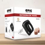 Batidora de Mano Negra 150 W 5 Velocidades