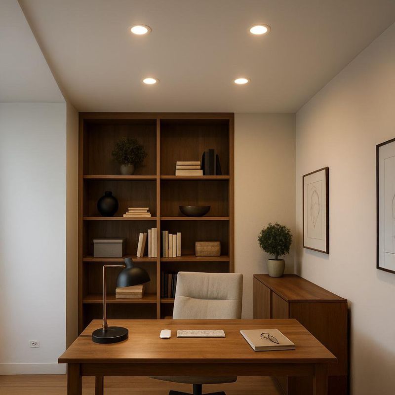 Lámpara con Bombilla LED Luz Cálida de 7 W