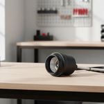 Socket E27 PVC Negro 660W de Exterior