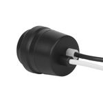 Socket E27 PVC Negro 660W de Exterior