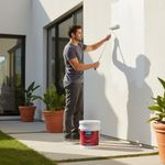 Pintura Esmalte Colonial Color Extra Blanco de 5 Galones