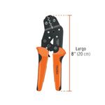 Pinza Crimpadora Calibre de Cable 24-14 AWG 8 Plg