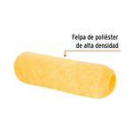 Rodillo de Repuesto de Felpa Amarilla para Pintura de 9 x 3/4 plg