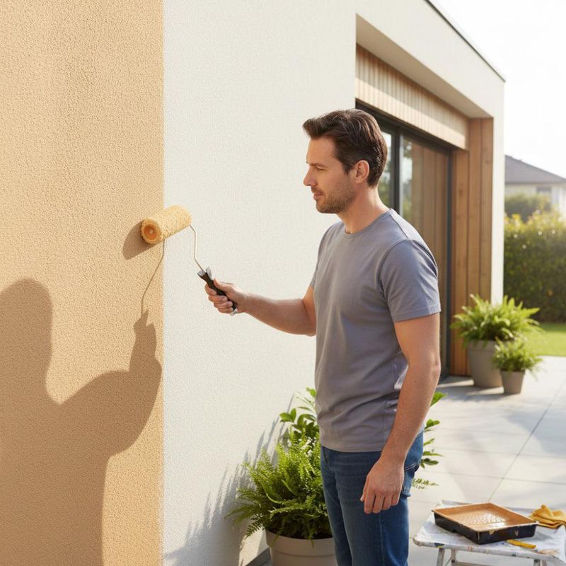 Rodillo de Repuesto de Felpa Amarilla para Pintura de 9 x 3/4 plg