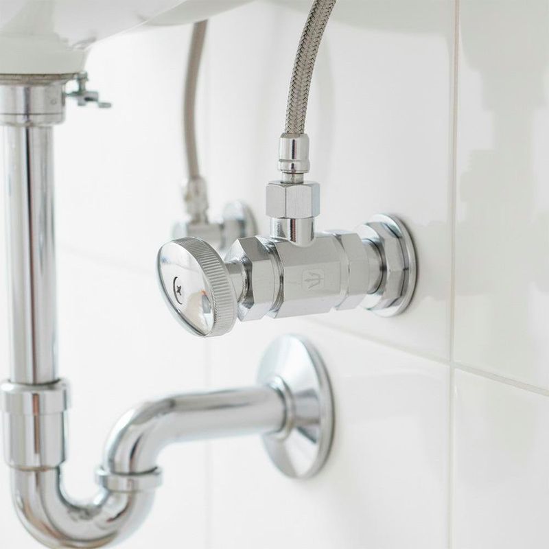 Contrallave Angular de 1/2 X 3/8 Plg