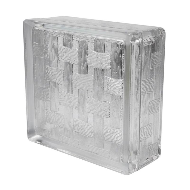 Block de Vidrio Brocade 19x19x8 Cm