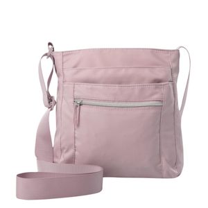 Bolso Cruzado Crossbody Rosado con Correa Ajustable