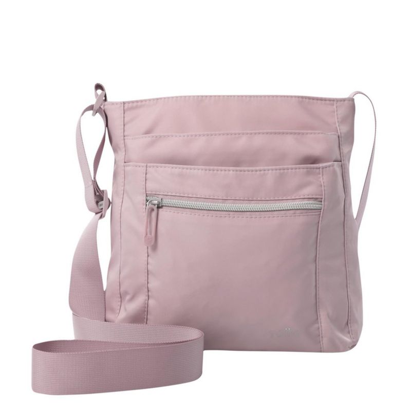 Bolso Cruzado Crossbody Rosado con Correa Ajustable