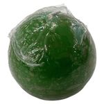 Vela Esférica Verde Grande para Decoración Navideña