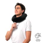 Almohada de Viaje para Cuello Negra Pylot